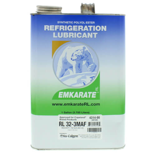 431466 NuCalgon 431466 Emkarate RL323MAF Refrigeration Oil, 1 Gal.
