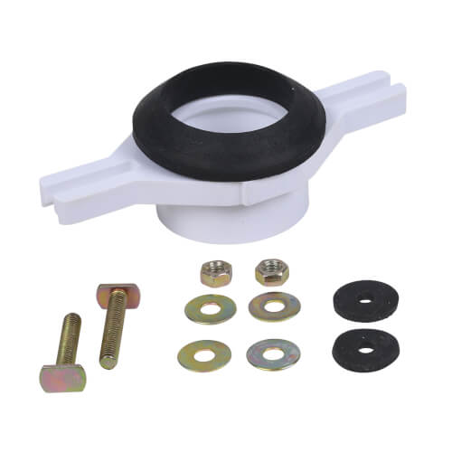 43541 Oatey 43541 2" PVC Horizontal Adjustable Urinal Flange Kit