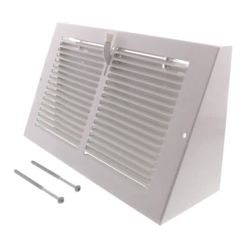 43631 Hart & Cooley 43631 10" x 6" Baseboard Register with Damper