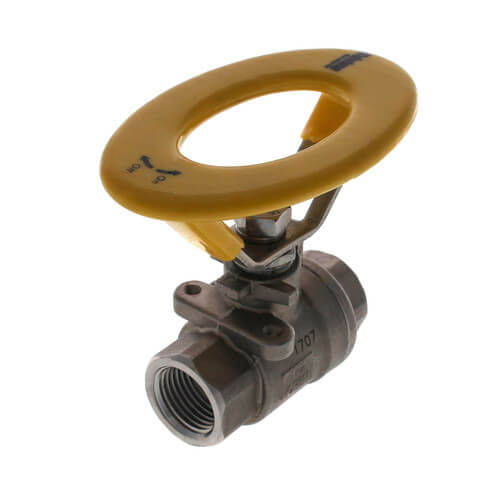 43722OH stone 43722OH 1/2" IPS Full Port 316 Stainless Steel 2