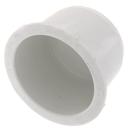 443734 IPEX 443734 4" PVC SDR 35 Plug (Spigotted)