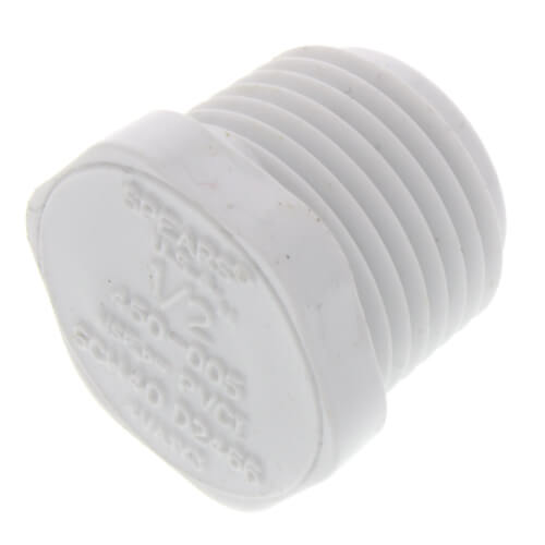 450005 Spears 450005 1/2" PVC Schedule 40 Male Threaded Plug