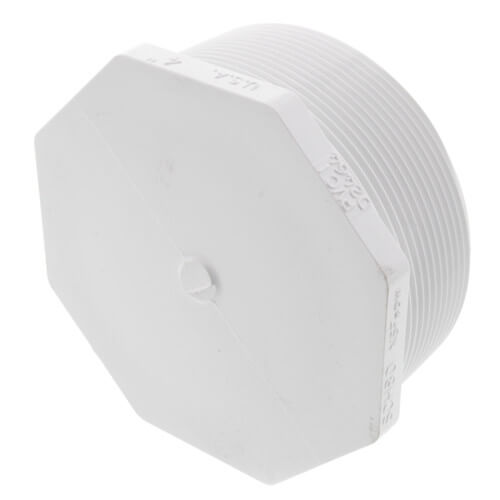 450040 Spears 450040 4" PVC Schedule 40 Male Threaded Plug