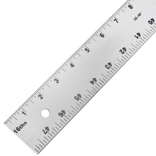 48AR Malco 48AR 48" Straight Edge Ruler (Aluminum)