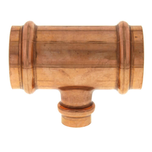 50202 JW 50202 11/4" x 11/4" x 1/2" Press Copper Tee