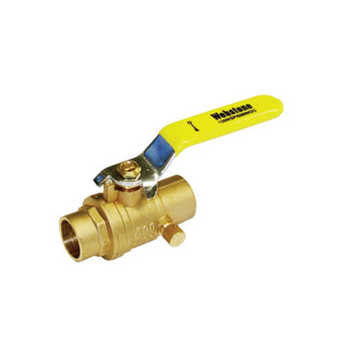 50623 stone 50623 3/4" Sweat Full Port Brass Ball Valve w