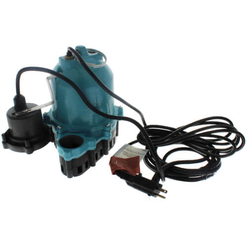 506420 Little Giant 506420 ES33D110 1/3 HP, 40 GPM 10ft Auto Submersible Sump/Effluent