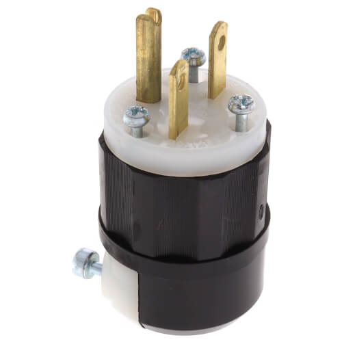 NEMA 6-15P 15A 250V Heavy-Duty Industrial Plug – 3-Pole Straight Blade Male Connector