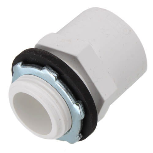 61 DiversiTech 61 3/4" Slip PVC A/C Condensate Drain Pan Fitting