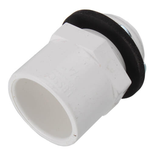61 DiversiTech 61 3/4" Slip PVC A/C Condensate Drain Pan Fitting