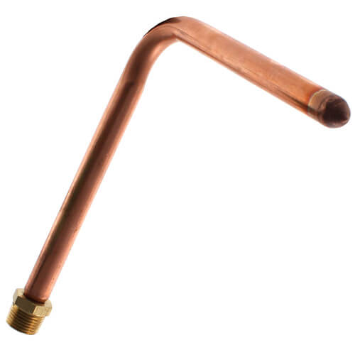 61387X Sioux Chief 61387X 1/2" MIP Copper Swivel Tub Spout Stub