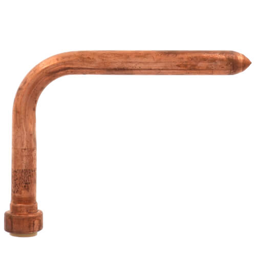 630Q368 Sioux Chief 630Q368 3/4" Push Fit Copper Stub Out Elbow (6