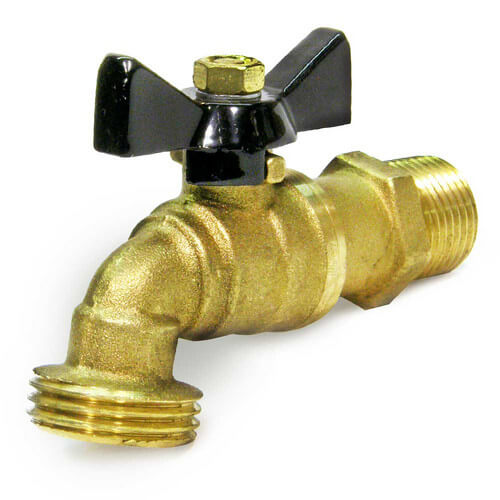 646BV04 MatcoNorca 646BV04 Ball Valve Hose Bibb, 3/4" MIP x 3/4" Hose