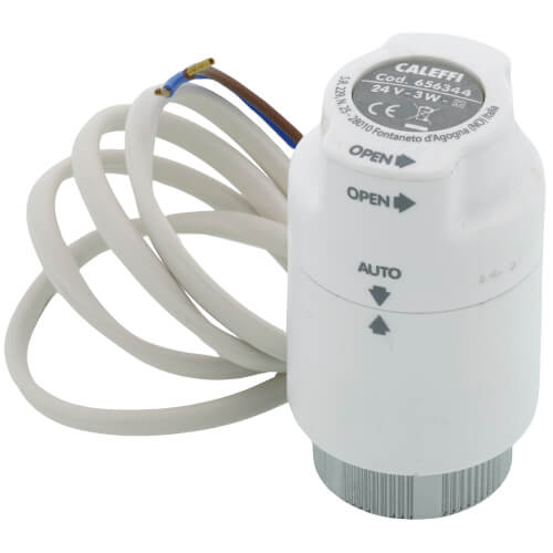656344 Caleffi 656344 TwisTop ThermoElectric Actuator w/ Low Power