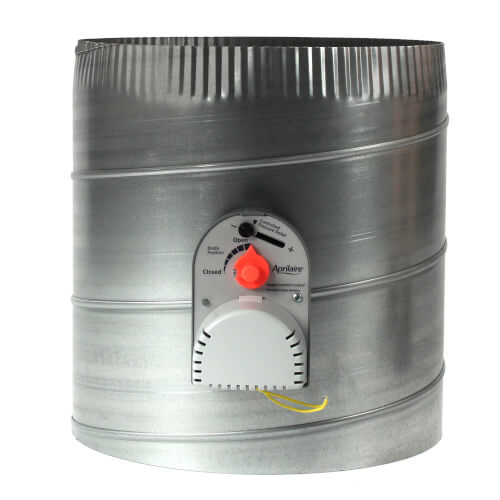6614 Aprilaire 6614 14" Round Zone Damper (Normally Open/Power Close)