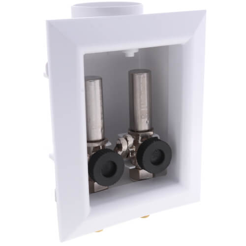 6962413XF Sioux Chief 6962413XF 1/2" ASTM PEX F1807 Crimp Washing Machine Outlet Box w