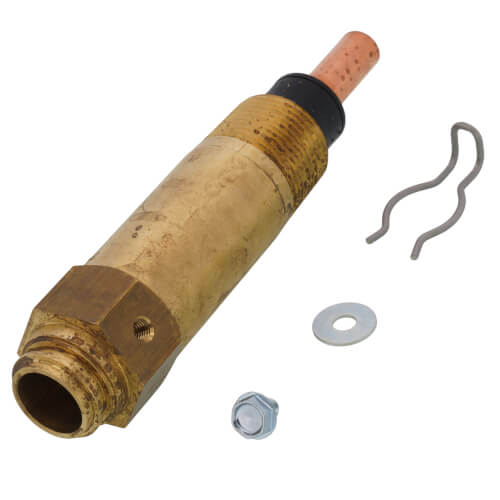 7622TW03U Beckett 7622TW03U 3/4" NPT Brass Immersion Well, 31/2