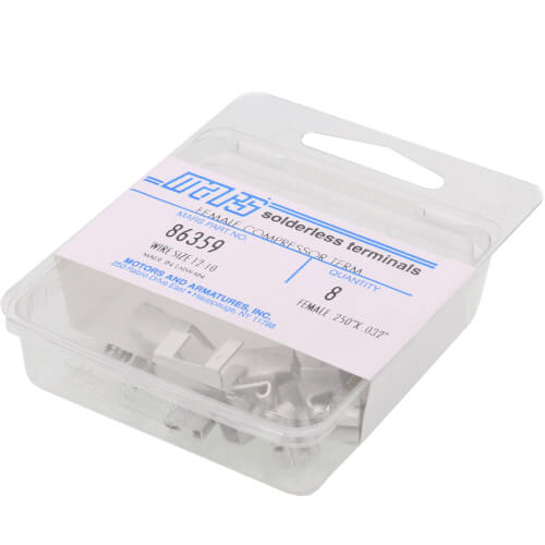 86659 MARS 86659 NonInsulated Compressor Terminal, 128 AWG, Tab