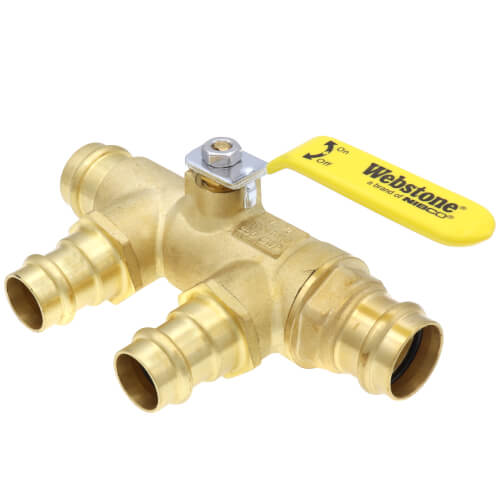 3/8 FULL PORT BALL VALVE W/ LOCK OUT HANDLE | 3/8 FULL PORT BALL VALVE