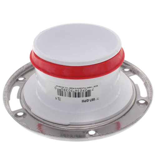 887GPM Sioux Chief 887GPM PushTite Gasket Closet Flange for 4