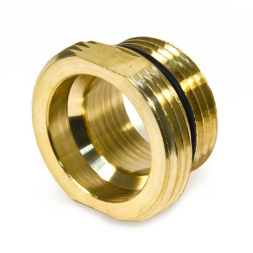 Collettore Uponor TruFLOW Jr. Senza Valvole 3 Anelli A2660300 - Ottone, Finlandia