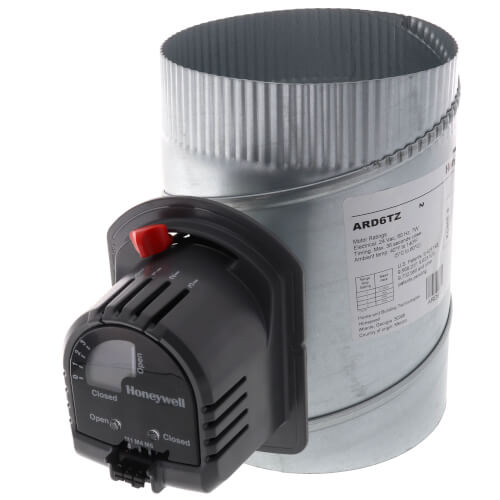 Honeywell ARD6 Honeywell ARD6 6" Round Automatic Damper Honeywell