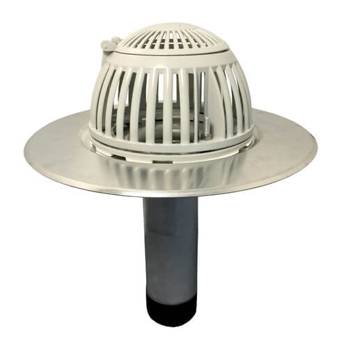 ARDR02 Acudor ARDR02 23/4" Aluminum Retrofit Drain with Seal for