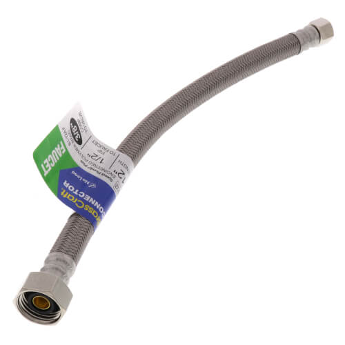 B1 12a F Brasscraft B1 12a F 12 Polymer Coated Braided Hose
