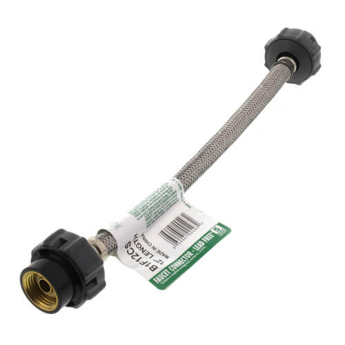 B1F12CS Fluidmaster B1F12CS 12" Universal Click Seal Braided