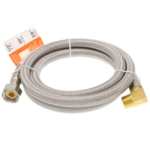 B1W60 Fluidmaster B1W60 60" Braided Stainless Steel Dishwasher