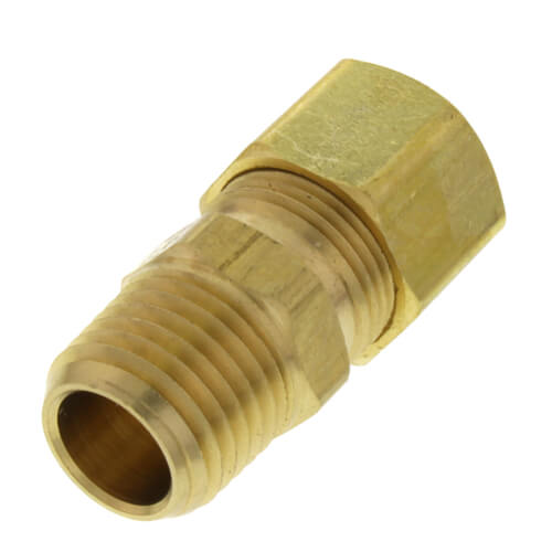 BCM038 Bluefin BCM038 3/8" OD x 3/8" MIP Brass Compression
