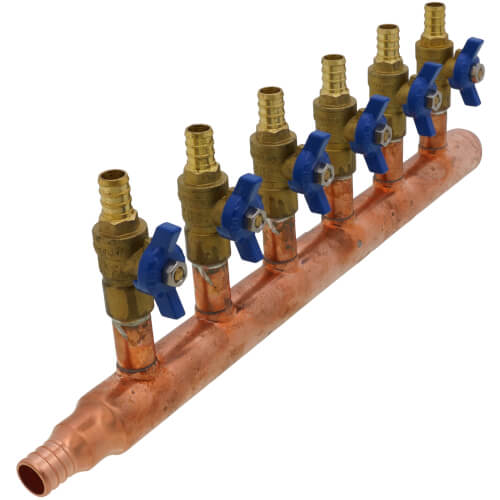 672XV0690 Sioux Chief 672XV0690 PEX Manifold, 3/4" PEX x Spin