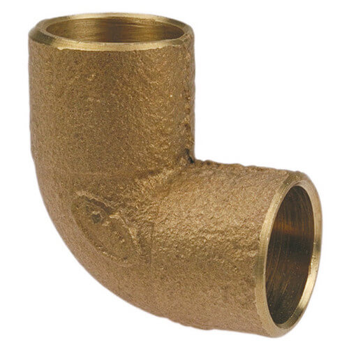 Cp7 40 32 Cello Cp7 40 32 2 1 2 X 2 Copper Cast Copper 90 Elbow