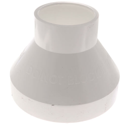 CVENTCAP4 DiversiTech CVENTCAP4 Cap for 4" Diameter Concentric Vent