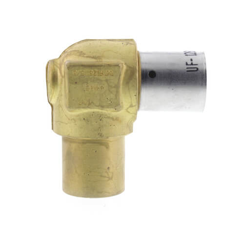 D4376375 Uponor (Wirsbo) D4376375 5/8" PEXALPEX x 3/4" Copper Fitting Baseboard Elbow