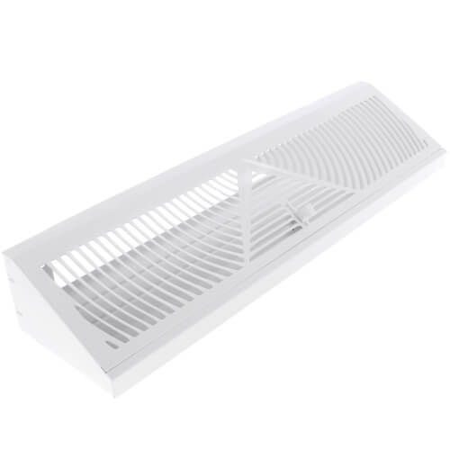 DF5W18 Bluefin DF5W18 18" Baseboard Diffuser (White)