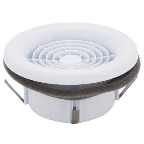 DG4 Fantech DG4 DG Series Plastic Designer Exhaust Grille w/ Metal