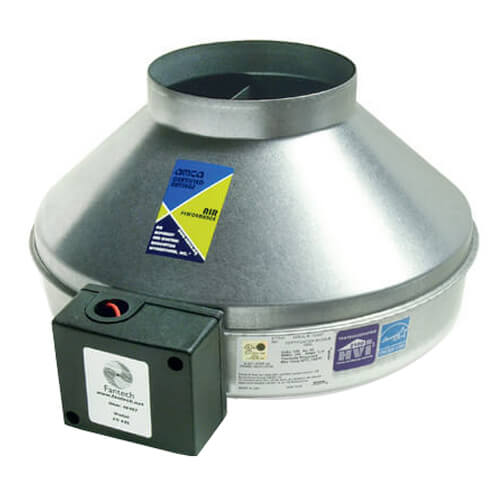 FG10XLKIT Fantech FG10XLKIT FG Series Round Inline Exhaust Fan