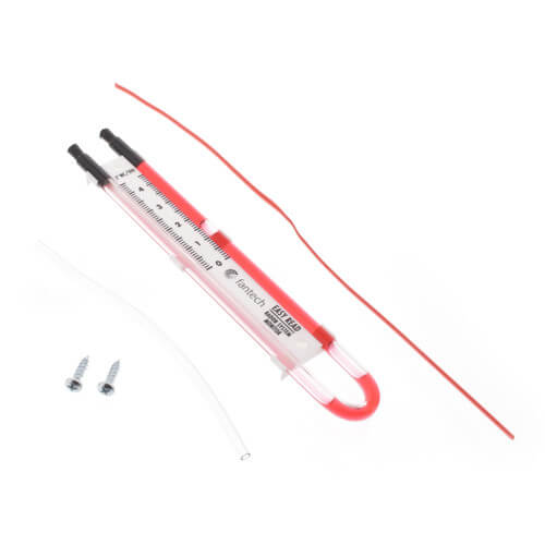 FRIKSLQ Fantech FRIKSLQ Radon Mitigation UTube Manometer & System