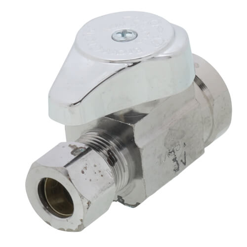 G2R10XC Brasscraft G2R10XC 3/8" FIP x 3/8" OD Comp 1/4 Turn