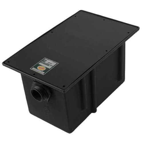 GT270210 Zurn GT270210 20 Polyethylene Grease Trap, 10gpm