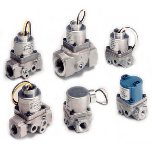H91DG13 Baso Gas Products H91DG13 1/2" NPT Automatic Gas Valve 240,000 BTU (25 VAC)