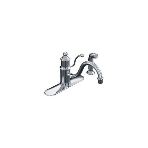 K 171 Cp Kohler K 171 Cp Antique Single Control Kitchen Sink