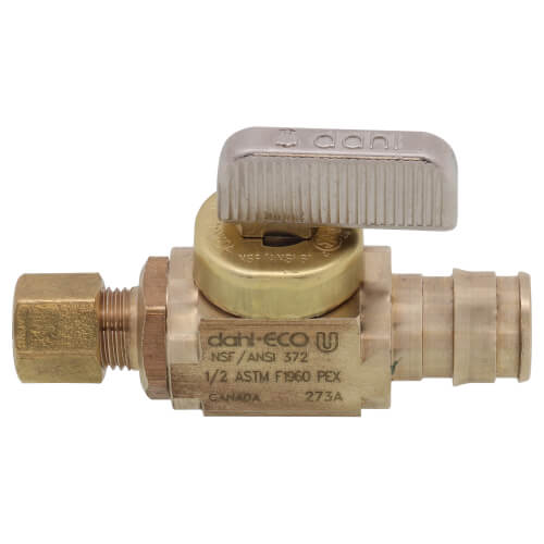 LF4786025 Uponor (Wirsbo) LF4786025 1/2" x 1/4" ProPEX Brass Ice