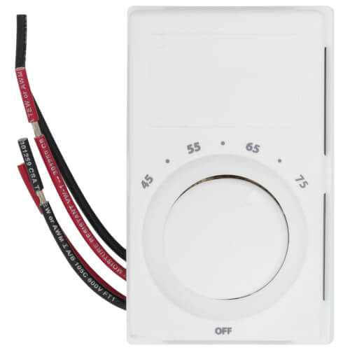 M602W Qmark M602W Double Pole Wall Mount Thermostat