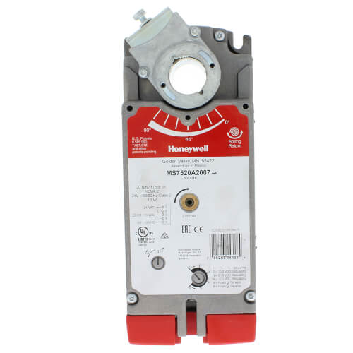 MS7520A2007 Honeywell MS7520A2007 Floating 010v Damper Actuator w
