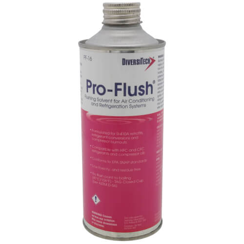 PF16 DiversiTech PF16 ProFlush HVAC Flushing Solvent (16 oz)