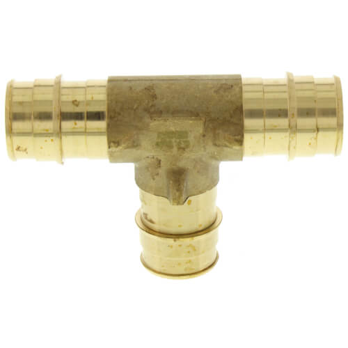 PPT075 Bluefin PPT075 3/4" Expansion PEX Tee (Lead Free Brass)