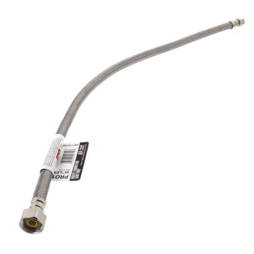 PRO1F24 Fluidmaster PRO1F24 PRO1F24 24" Braided Stainless Steel