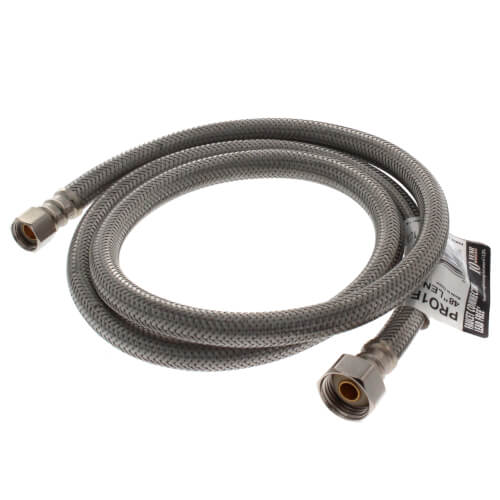 PRO1F48 Fluidmaster PRO1F48 PRO1F48 48" Braided Stainless Steel